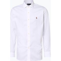 Polo Ralph Lauren - Koszula męska łatwa w prasowaniu – Slim Fit, czarny. Czarne koszulki polo męskie marki Polo Ralph Lauren, m, z haftami, wizytowe, polo. Za 449,95 zł.