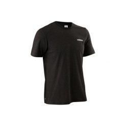Koszulka krótki rękaw Gym & Pilates męska. Czarne koszulki męskie Adidas, xl, bez wzorów, z bawełny, bez kołnierzyka, z krótkim rękawem, krótkie. Za 99,99 zł.
