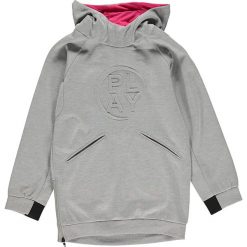 Bluza "Sabrine 603" w kolorze szarym. Szare bluzy dziewczęce rozpinane LEGO Wear, z nadrukiem. W wyprzedaży za 105,95 zł.