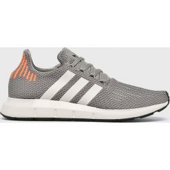 Adidas Originals - Buty Swift Run. Szare buty sportowe damskie adidas Originals, bez wzorów, z materiału, sportowe. W wyprzedaży za 279,90 zł.