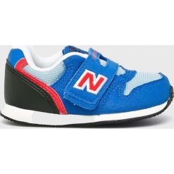New Balance - Buty dziecięce IV996BLR. Niebieskie trampki chłopięce New Balance, bez wzorów, z gumy, sportowe, bez zapięcia. W wyprzedaży za 179,90 zł.