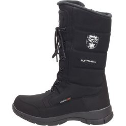 Śniegowce damskie AMERICAN SOFTSHELL SN07 BK. Czarne śniegowce damskie American CLUB, z materiału, klasyczne, bez zapięcia. W wyprzedaży za 169,00 zł.