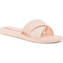 Klapki IPANEMA - Street Fem 26400 Beige/Beige 20354. Brązowe klapki damskie Ipanema, bez wzorów, z tworzywa sztucznego, bez obcasa. Za 79,99 zł.