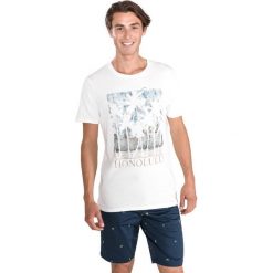 Jack & Jones Wilson Koszulka Biały. Białe podkoszulki męskie Jack & Jones, m, z nadrukiem, z bawełny, z krótkim rękawem. Za 66,95 zł.