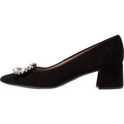 Unisa JUMIEL Czółenka black. Czarne czółenka Unisa, z materiału. Za 509,00 zł.