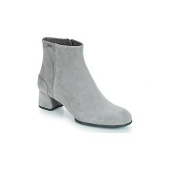 Botki Camper KIE0 Boots. Szare botki damskie Camper, bez obcasa, bez zapięcia. W wyprzedaży za 531,30 zł.