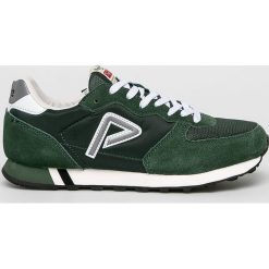 Pepe Jeans - Buty. Czerwone sneakersy męskie Pepe Jeans, z okrągłym noskiem, na sznurówki. W wyprzedaży za 279,90 zł.