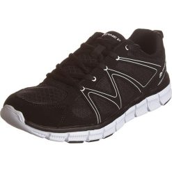 Buty sportowe "Vimal" w kolorze czarnym. Czarne halówki męskie marki Alpine Pro, z materiału, na sznurówki. W wyprzedaży za 186,95 zł.