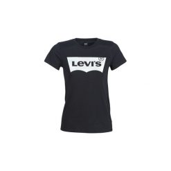 T-shirty z krótkim rękawem Levis THE PERFECT TEE. Czarne t-shirty damskie Levi's®, l. Za 109,00 zł.