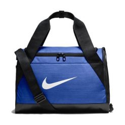 TORBA NIKE BRASILIA XS (NO SIZE). Pomarańczowe torby męskie na ramię Nike, w paski, z materiału. Za 79,99 zł.