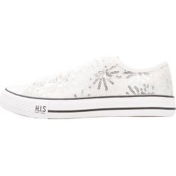 Trampki damskie slip on: H.I.S Tenisówki i Trampki white/silver