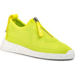 Sneakersy DKNY - Melissa K4946683 Knit Neon Grn Ngn. Zielone półbuty damskie DKNY, ze skóry ekologicznej. W wyprzedaży za 299,00 zł.
