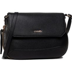 Torebka LIU JO - Crossbody NA0049 E0027 Nero 22222. Czarne listonoszki damskie Liu Jo, bez wzorów, ze skóry ekologicznej, bez dodatków. W wyprzedaży za 339,00 zł.