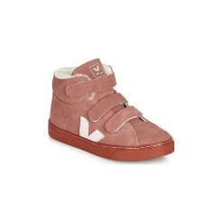 Buty Dziecko Veja SMALL ESPLAR MID FURED. Różowe trampki dziewczęce Veja, bez wzorów, bez zapięcia. Za 479,00 zł.