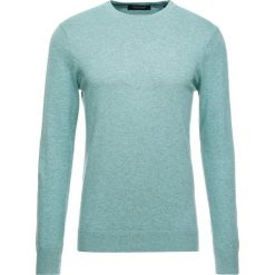 Swetry klasyczne męskie: Scotch & Soda CLASSIC CREWNECK Sweter jade melange