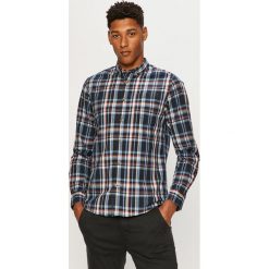 Tom Tailor Denim - Koszula bawełniana. Niebieskie koszule męskie TOM TAILOR DENIM, s, bez wzorów, z bawełny, casualowe, button down, z długim rękawem. Za 169,90 zł.
