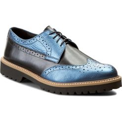 Oxfordy SERGIO BARDI - Marinella FW127291717MP 140. Czarne jazzówki damskie marki Sergio Bardi, ze skóry, na obcasie. W wyprzedaży za 189,00 zł.