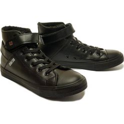 BIG STAR Y174020 czarny, trzewiki, trampki męskie. Czarne trampki męskie BIG STAR, bez wzorów, retro, bez zapięcia. Za 139,90 zł.