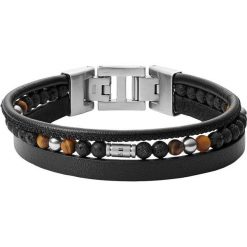 Fossil - Bransoletka. Czarne bransoletki męskie Fossil. Za 259,90 zł.