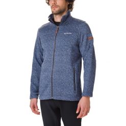 Bluza polarowa Columbia Boubioz 1749051464 - niebieski. Niebieskie bluzy męskie Columbia, m, bez wzorów, z polaru, bez kołnierzyka, bez rękawów, bez kaptura. Za 371,99 zł.