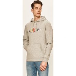 S. Oliver - Bluza. Czarne bluzy męskie S.Oliver, s, z aplikacjami, z elastanu, z kapturem, bez rękawów, z kapturem. Za 219,90 zł.