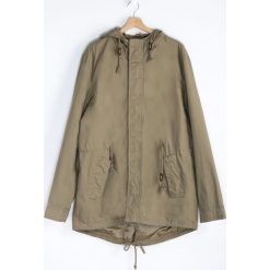 Khaki Kurtka Yet Here. Brązowe kurtki męskie Born2be, m, z kapturem. Za 129,99 zł.