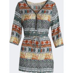 Pomarańczowa Bluzka See You Around. Brązowe bluzki damskie marki Born2be, xl. Za 49,99 zł.