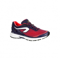 Buty do biegania KIPRUN LONG damskie. Czerwone buty do biegania damskie KALENJI, z gumy. Za 249,99 zł.