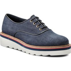 Oxfordy TOMMY HILFIGER - Sporty Denim Lace up FW0FW02728 Denim 404. Półbuty damskie TOMMY HILFIGER. W wyprzedaży za 339,00 zł.
