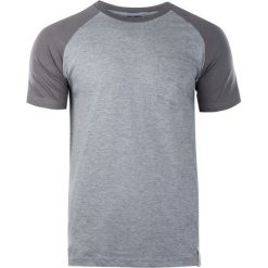 Koszulki sportowe męskie: AQUAWAVE Koszulka męska BAMA light grey melange/grey r. L