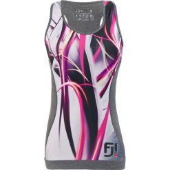 Feelj Koszulka damska Exclusive Shape Stone szaro-różowa r. L. Czerwone bluzki damskie marki Feelj!, l. Za 126,46 zł.