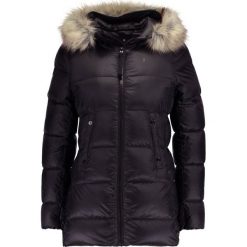 GStar WHISTLER HHD FUR DOWN SLIM COAT Płaszcz puchowy black. Czarne płaszcze damskie marki G-Star, s, bez wzorów, z materiału. W wyprzedaży za 695,40 zł.