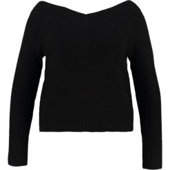 Swetry klasyczne damskie: Lost Ink Plus Sweter black