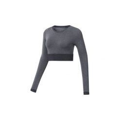 T-shirty z długim rękawem Reebok Sport Top Studio Nature X Cover-Up. Szare topy sportowe damskie marki Reebok Sport, s, z długim rękawem. Za 269,00 zł.