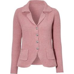 Cellbes Sweter przydymiony róż female różowy 62/64. Różowe swetry damskie Cellbes, bez wzorów, z dzianiny, bez rękawów, bez kaptura. W wyprzedaży za 69,00 zł.