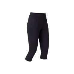 Rybaczki Gym & Pilates 510 damskie czarne. Czarne rybaczki damskie DOMYOS, s, bez wzorów, z elastanu. Za 34,99 zł.