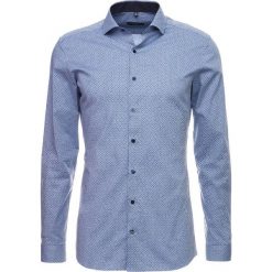 Koszule męskie na spinki: Eterna SUPER SLIM Koszula biznesowa blau