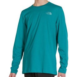 THE NORTH FACE EASY > 0A2TX1H1H1. Koszulki męskie The North Face, xxl, bez wzorów, z bawełny, street, z dekoltem na plecach, z długim rękawem, długie. W wyprzedaży za 129,99 zł.