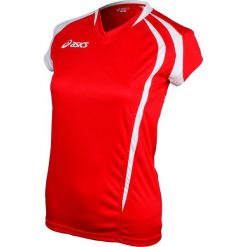 Asics Koszulka damska Fanny czerwono biała r. XL (T751Z1.2601). Czerwone t-shirty damskie marki Asics, xl. Za 65,00 zł.