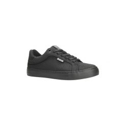Buty Big Star Czarne trampki sznurowane wzór wąż BB274725. Czarne trampki i tenisówki damskie marki BIG STAR, bez wzorów, na sznurówki. Za 89,99 zł.