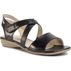 Sandały JOSEF SEIBEL - Fabia 17 87517 971 100 Schwarz. Czarne klapki damskie Josef Seibel, bez wzorów, ze skóry ekologicznej, bez obcasa, na obcasie. Za 279,00 zł.