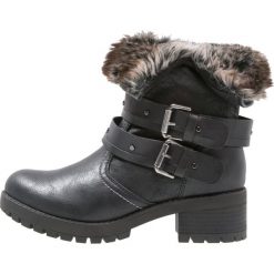Anna Field Botki kowbojki i motocyklowe black. Czarne buty zimowe damskie Anna Field, z materiału. W wyprzedaży za 159,20 zł.