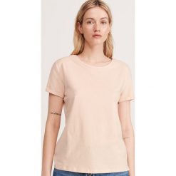 T-shirt z napisem - Zielony. Zielone t-shirty damskie Reserved, xl, z napisami, bez kołnierzyka. W wyprzedaży za 15,99 zł.