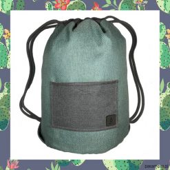 CACTUS & LIGHT BLUE dwustronny plecak SACK IT!. Niebieskie plecaki męskie Pakamera. Za 165,00 zł.