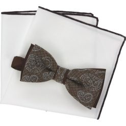 Muchy męskie: mucha cotton brąz classic 200