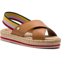 Espadryle TOMMY HILFIGER - Colorful Rope Flat Sandal WF0FW04060 Summer Cognac 929. Espadryle damskie TOMMY HILFIGER. W wyprzedaży za 349,00 zł.