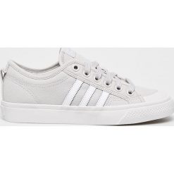 Adidas Originals - Buty Nizza. Szare buty sportowe damskie adidas Originals, bez wzorów, ze skóry, sportowe. W wyprzedaży za 249,90 zł.