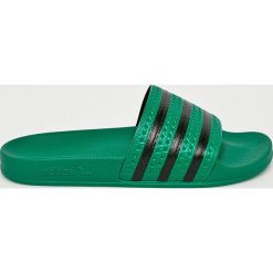 Adidas Originals - Klapki Adilette. Zielone kapcie męskie marki adidas Originals, z gumy. Za 169,90 zł.