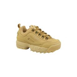 Buty Fila Disruptor Clay Low Wmn 1010535-EDU. Brązowe trampki i tenisówki damskie Fila, bez wzorów, bez zapięcia. Za 549,99 zł.