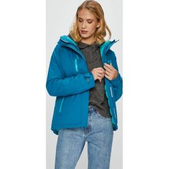 Jack Wolfskin - Kurtka. Niebieskie kurtki damskie Jack Wolfskin, s, bez wzorów, z poliesteru, krótkie. W wyprzedaży za 539,90 zł.